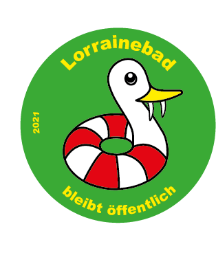 Lorrainebad Ente Maerz 2021